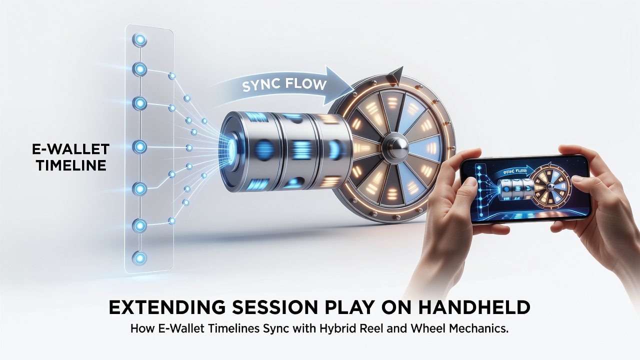 Close-up of mobile screen showing real-time balance updates during hybrid reel and wheel gameplay