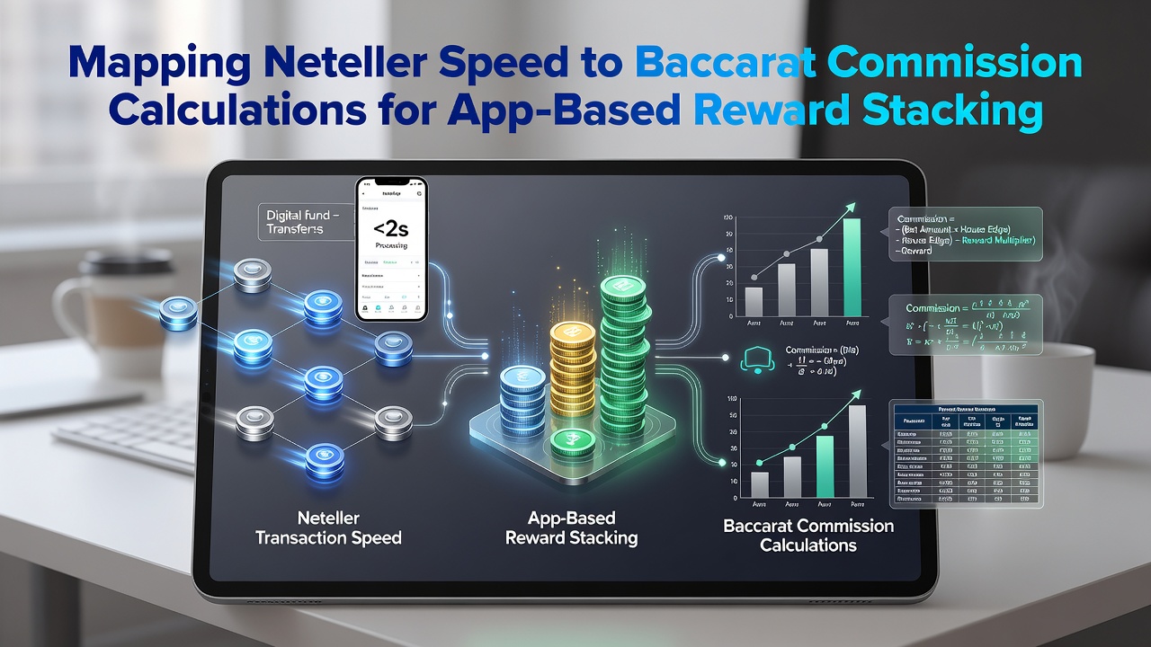 Chart illustrating speed-to-commission mapping for reward stacking in baccarat apps